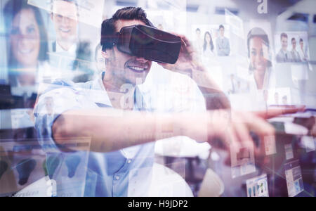 Immagine composita della gente di affari Foto Stock