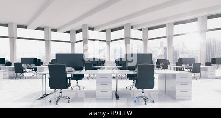 Immagine composita di mobili per ufficio Foto Stock