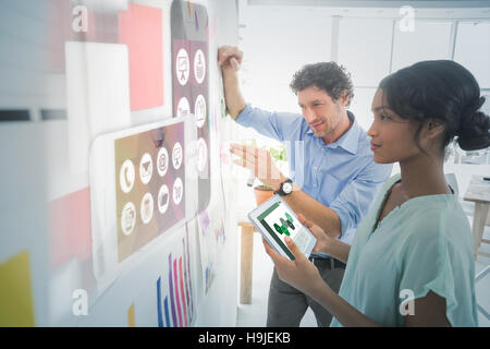 Immagine composita di account App per smartphone Foto Stock