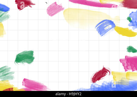 Immagine composita del telaio di alimentazione arte Foto Stock