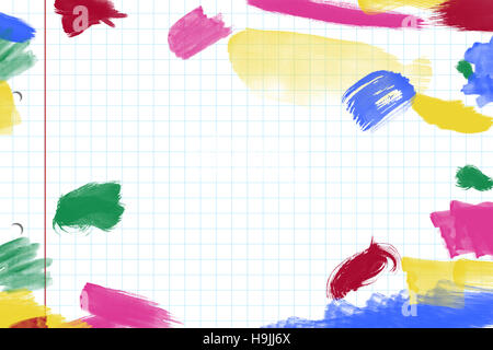 Immagine composita del telaio di alimentazione arte Foto Stock