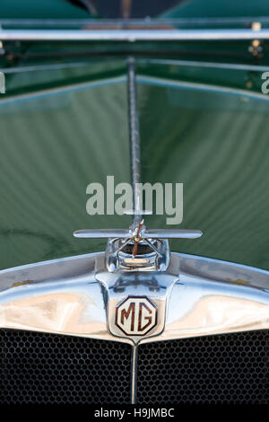 1933 mg Magnette aereo ornamento del cofano Foto Stock