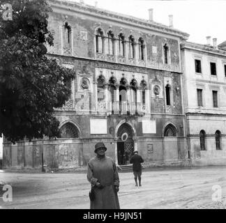Ebraica tedesca turisti in Belluno Italia settentrionale 1924 Foto Stock