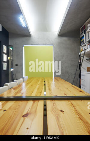 Ufficio moderno, spazio interno Foto Stock