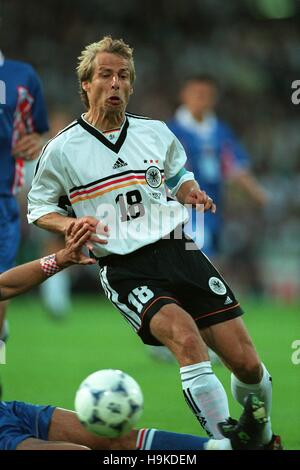 JURGEN KLINSMANN GERMANIA 04 Luglio 1998 Foto Stock