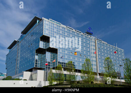 Architettura, business, alloggio, viaggio, viaggiare, ,holiday, città capitale, urban, ospitare, appartamento, Foto Stock