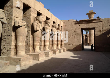 Tempio di Karnak Luxor Egitto Foto Stock