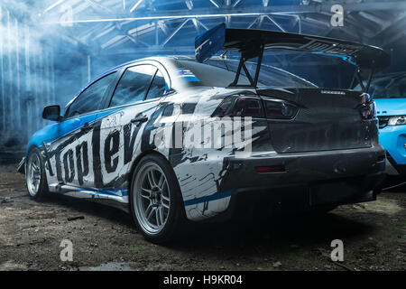 Mitsubishi Lancer Evolution X tuning Foto Stock