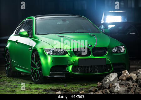 BMW M3 Coupe tuning Foto Stock