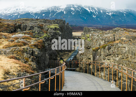 Thingvellir National Park Foto Stock