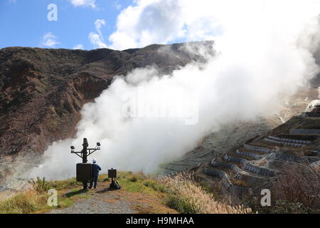 In vulcaniche Hakone Tokyo Giappone Foto Stock