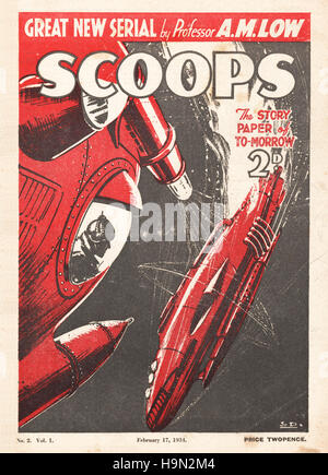 1934 Scoop Magazine n. 2, Vol. 1 Foto Stock