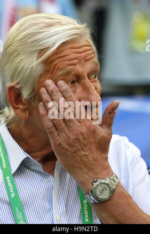 KAREL BRUCKNER CZECH HEAD COACH WORLD CUP GELSENKIRCHEN Germania 12 giugno 2006 Foto Stock