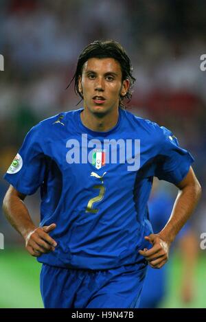 CRISTIAN ZACCARDO ITALIA & PALERMO WORLD CUP Hannover Germania 12 giugno 2006 Foto Stock
