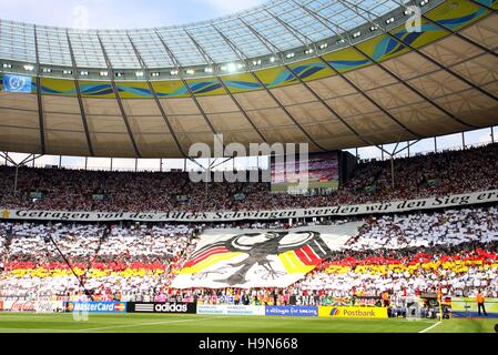 OLYMPIASTADION BERLINO ECUADOR V GERMANIA WORLD CUP Berlino Germania 20 giugno 2006 Foto Stock