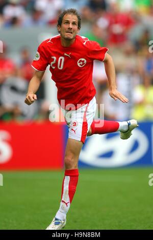 PATRICK MULLER SVIZZERA & LYON WORLD CUP DORTMUND Germania 19 giugno 2006 Foto Stock