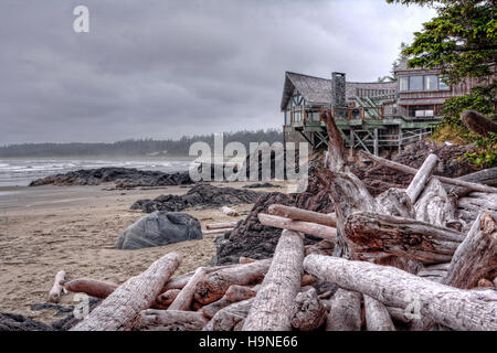 Tofino Vancouver Island British Columbia Canada Wickaninnish Beach Pacific Rim National Park Foto Stock