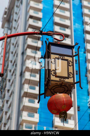 Lanterna cinese-China town-manila Foto Stock