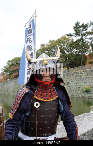 Spada Katana fighter a Marugame Iai Festival Foto Stock