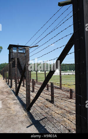 Tedesco ex campo di concentramento nazista stutthof est di Danzica. Sztutowo, Polonia, Europa Foto Stock