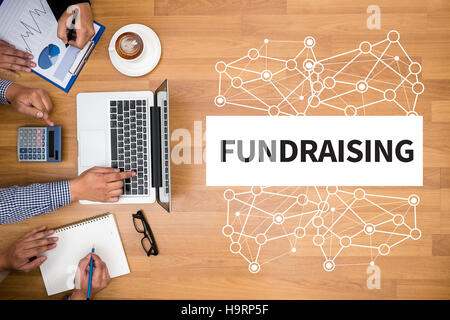RACCOLTA FONDI Foto Stock