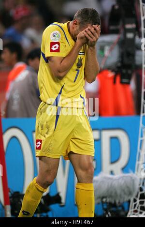 ANDRIY SHEVCHENKO UCRAINA & Chelsea FC WORLD CUP Colonia Germania 26 giugno 2006 Foto Stock