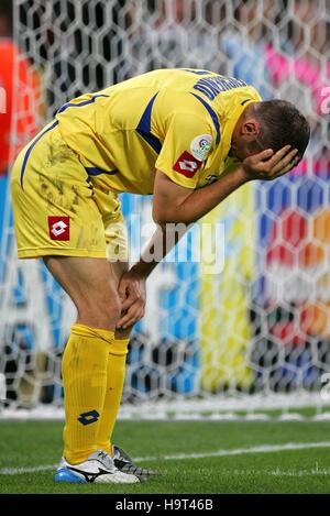 ANDRIY SHEVCHENKO UCRAINA & Chelsea FC WORLD CUP Colonia Germania 26 giugno 2006 Foto Stock