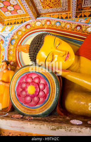 Negumbo, Sri Lanka, una statua di Budda Foto Stock