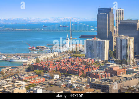 San Francisco Embarcadero Foto Stock