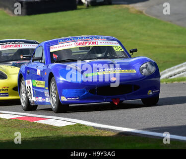 La Giordania Collard, Ginetta G40, Ginetta Juniors, BTCC Finale 2016 Brands Hatch, Brands Hatch, Kent, Inghilterra, Brands Hatch, auto racing, auto, rac del circuito Foto Stock