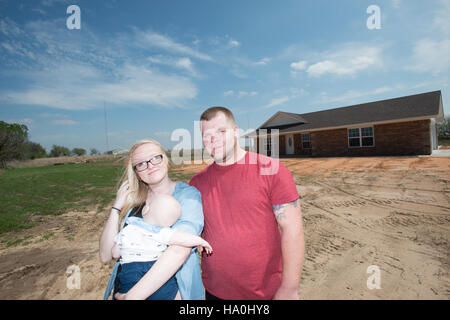Il programma Broken Bow Rural Development dell'USDA lavora per migliorare le infrastrutture rurali, concentrandosi sulla crescita economica, la sostenibilità e il sostegno alle comunità locali in Nebraska. Foto Stock