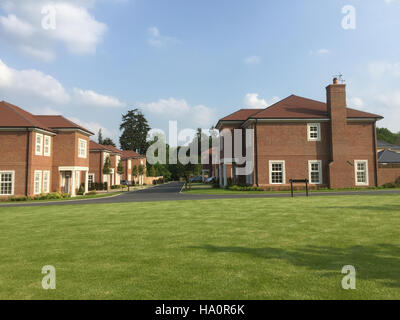 Complesso residenziale in Berkshire, Inghilterra. Foto Tony Gale Foto Stock