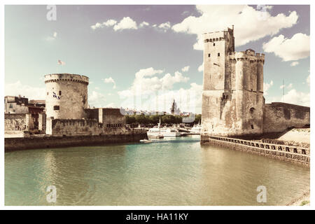 Porto di La Rochelle, Charentes Maritimes, Francia Foto Stock