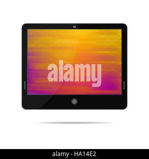 Computer tablet Illustrazione Vettoriale