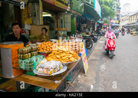 Il vecchio quartiere di Hanoi, Vietnam Asia Foto Stock