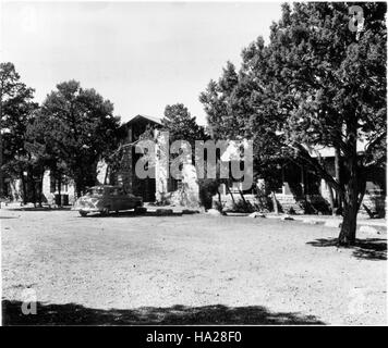 Grand Canyon nps 02422 5020238335 Grand Canyon storica Schoolhouse esterno 1953 Foto Stock