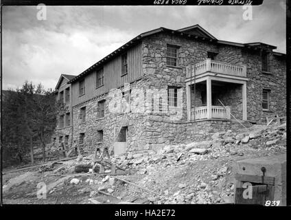 Grand Canyon Colter storico salone dormitorio costruzione1937 Foto Stock