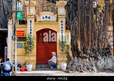 Il vecchio quartiere di Hanoi, Vietnam Asia Foto Stock