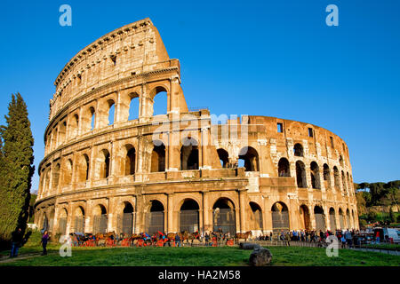 Il Colosseo, Roma, Italia Foto Stock