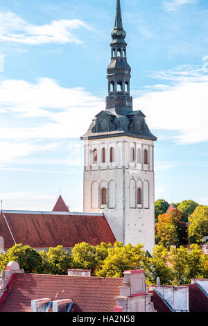 Chiesa di Tallinn Foto Stock