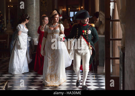 Napoleone Bonaparte (1769-1821) e l'Imperatrice Joséphine de Beauharnais (1763-1814) presso il Château de Malmaison vicino a Parigi, Francia Foto Stock