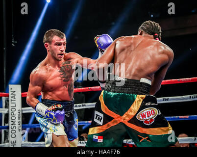 Las Vegas, NV, Stati Uniti d'America. 26 Nov, 2016. ***La copertura della casa*** LOMACHENKO vs WALTERS al Chelsea al Cosmopolitan di Las Vegas in Las Vegas NV il 26 novembre 2016. © Erik Kabik Fotografia/media/punzone Alamy Live News Foto Stock