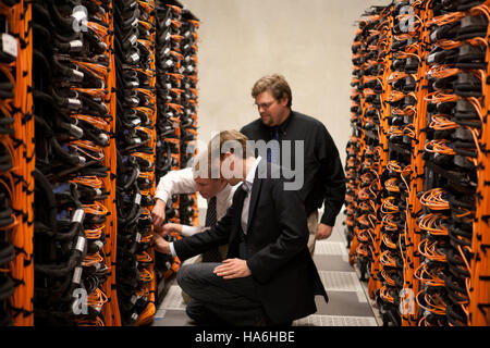 Questa immagine si riferisce a un progetto gestito dal Dipartimento dell'energia degli Stati Uniti, incentrato sulle pratiche energetiche sostenibili e sulla politica ambientale. Il lavoro del dipartimento nei parchi nazionali e nei terreni pubblici mira a ridurre il consumo di energia promuovendo al contempo pratiche di conservazione e sostenibilità nella gestione dei parchi. Foto Stock