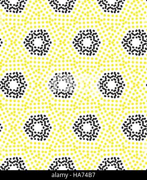 Seamless pattern bacground di perforazione Illustrazione Vettoriale