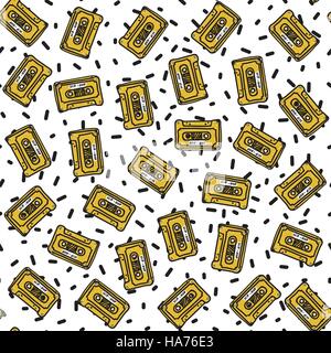 Graffiti Pattern senza giunture Illustrazione Vettoriale