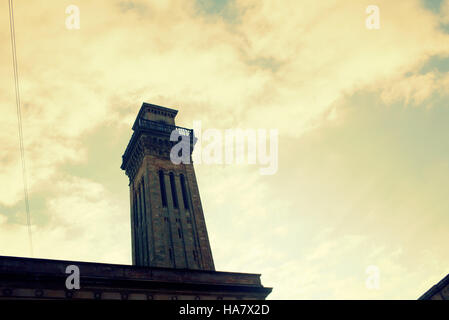 torre del college trinity chiesa parco circo glasgow Foto Stock