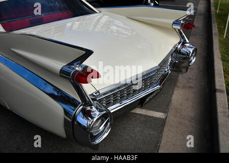 Cadillac Eldorado lincoln converible porta due classic cruiser americano esso cooly rocce in coolangatta sulla Gold Coast Foto Stock