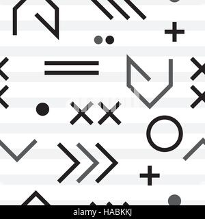 Minima geometrica perfetta configurazione astratta Illustrazione Vettoriale