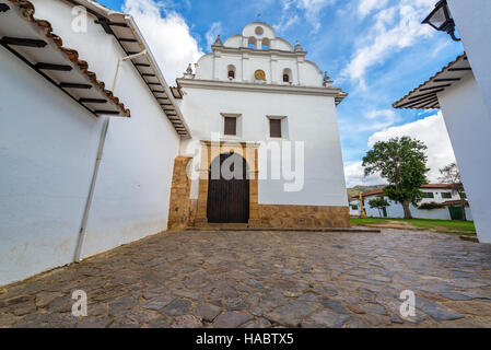 Chiesa e convento di San Francisco in Villa de Leyva, Colombia Foto Stock