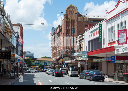 Wickham Street, Fortitude Valley, Brisbane, Queensland, Australia Foto Stock